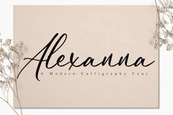 Alexanna: A Versatile Script Font for Modern Web Design
