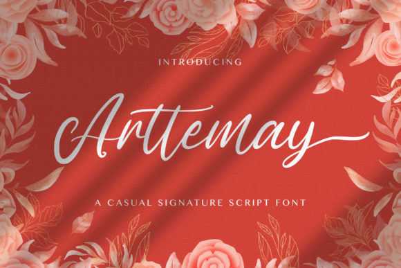 Arttemay: A Script Font with Elegance and Edge