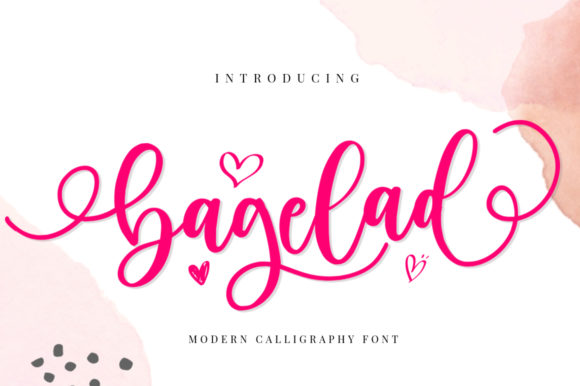 Bagelad: A Sweet and Flexible Handwritten Font for Editorial Design