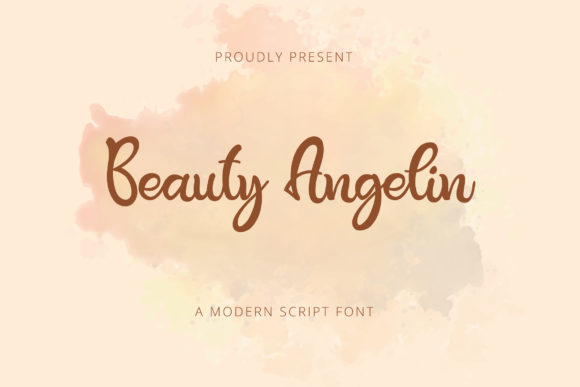 Beauty Angelin: A Font for Elegant Editorial Design