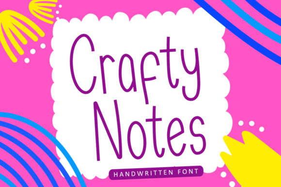 Crafty Notes: A Charming Script for Creative Projects