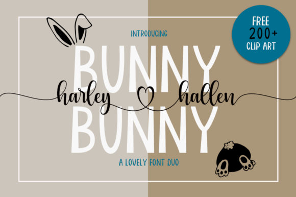 Discover Bunny Harleyhellen: A Versatile Font for Creative Branding
