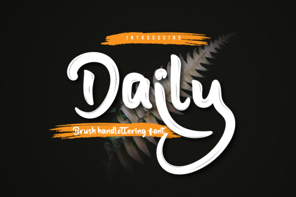 Discover Daily: A Brush Handwritten Font for Web Design