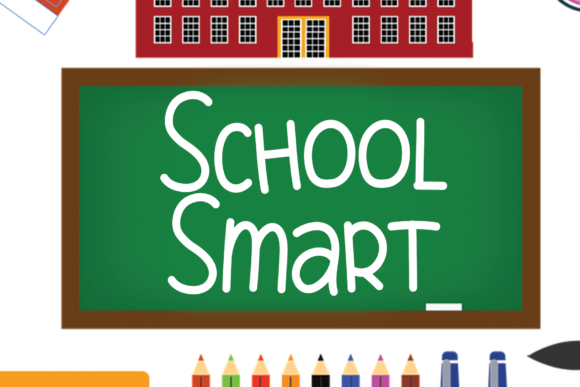 Discover School Smart: A Handwritten Font for Web Design