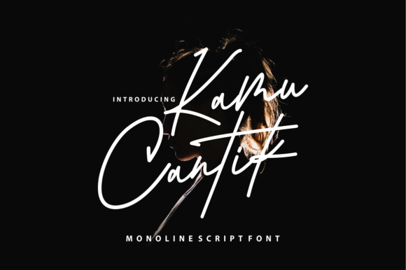 Elevate Your Brand with Kamu Cantik: A Versatile Script Font