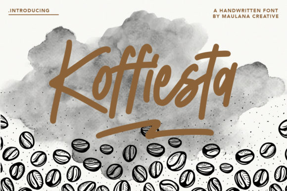 Elevate Your Editorial Design with Koffiesta Font