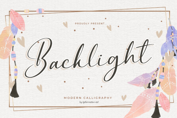 Enhance Your Brand with Backlight: A Charming Handwritten Font