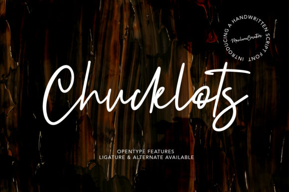 Enhance Your Brand with Chucklots: A Versatile Script Font
