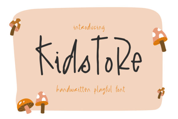 Enhance Your Brand with Kidstore: A Versatile Handwritten Font