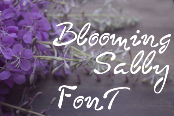 Enhance Your Campaign with the Elegance of Blooming Sally Font
