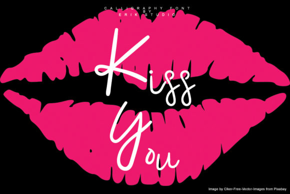 Enhance Your Campaigns with Kiss You: A Charming Handwritten Font
