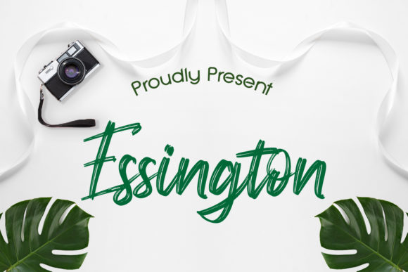 Essington: A Charming Script Font for Handmade Creations