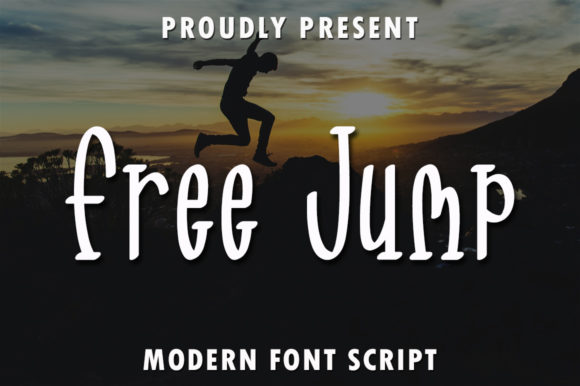 Free Jump: A Playful Script Font for Editorial Charm
