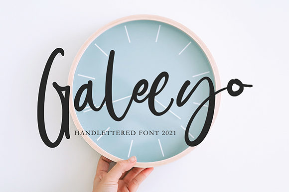 Galeeyo: A Handwritten Font for Creative Web Design