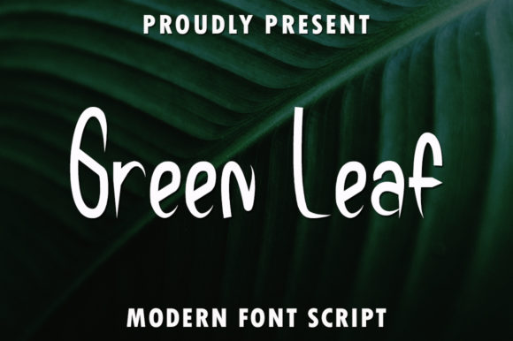 Green Leaf: A Handwritten Font for Engaging Web Design