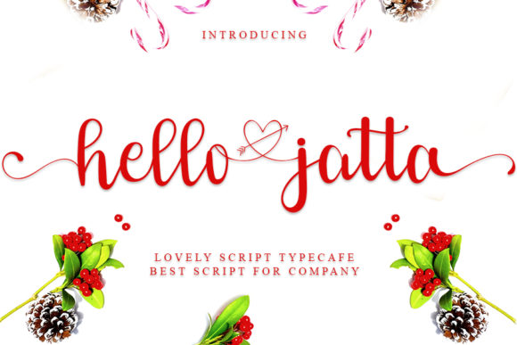 Hello Jatta: A Dreamy Script Font for Elegant Web Design