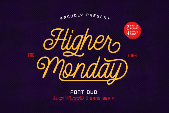 Higher Monday: A Versatile Script Font for Web Design