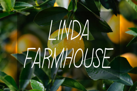 Linda Farmhouse: A Handwritten Font for Digital Design