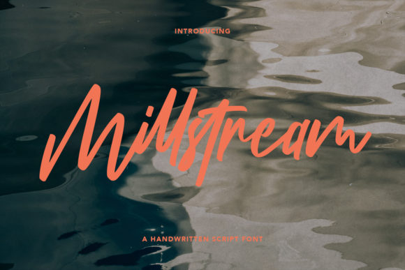 Millstream: A Stylish Handwritten Font for Web Design