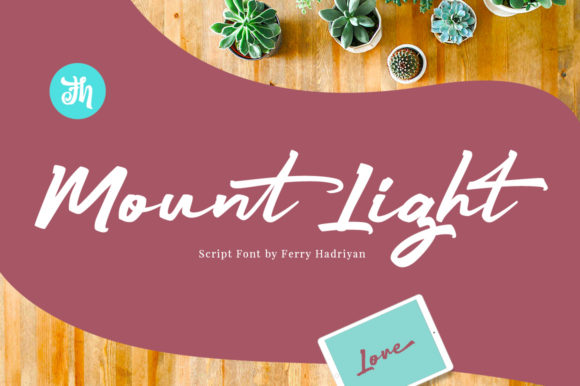 Mount Light: A Handwritten Font for Captivating Campaigns