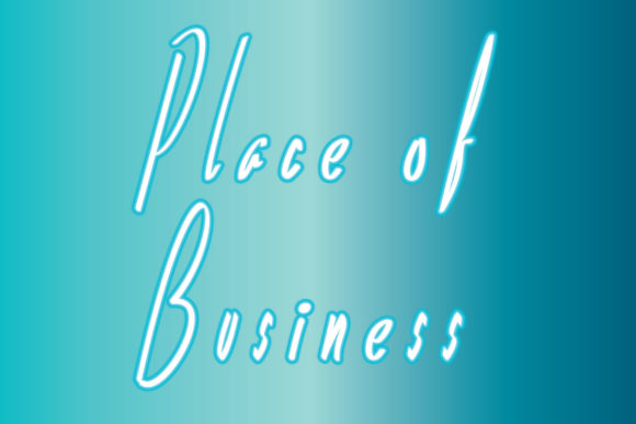 Place of Business: A Versatile Script Font for Crafters