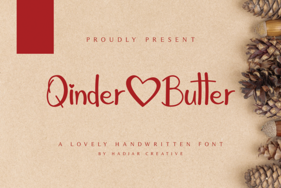 Qinder Butter: A Charming Font for Your Brand's Voice