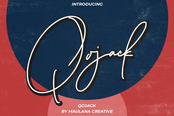Qojack: A Script Amp Font for Creative Projects