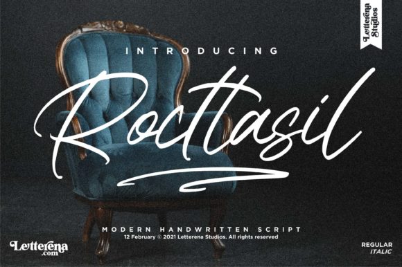 Rocttasil: A Versatile Script Font for Crafters and Sellers
