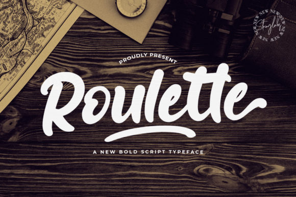 Roulette: A Bold Script Font for Creative Web Design