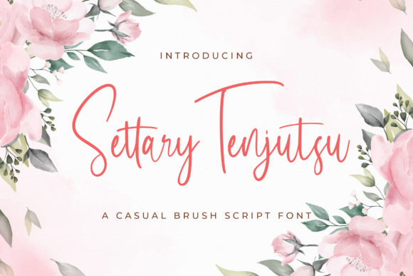 Settary Tenjutsu: A Handwritten Font for Elegant Publishing