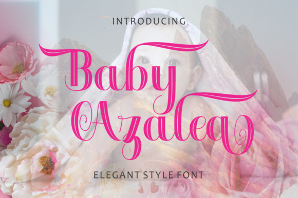 Transform Your Brand with Baby Azalea: A Unique Handwritten Font