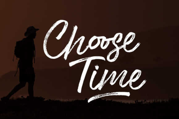 Transform Your Brand with Choose Time Font