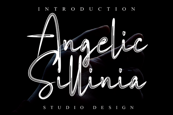 Transform Your Handmade Creations with Angelic Sillinia Font