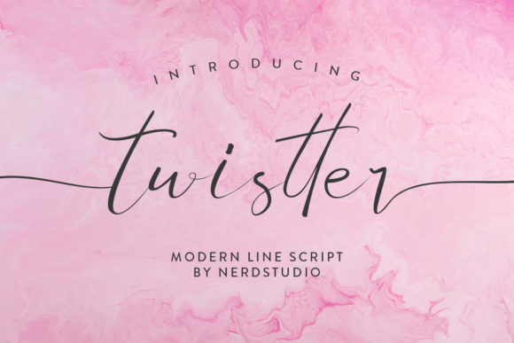 Twistter: A Handwritten Font for Modern Web Design