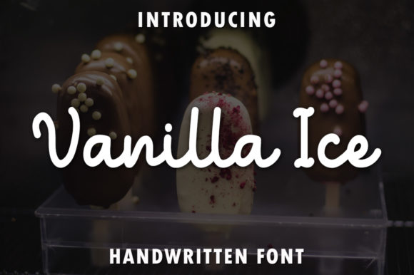 Vanilla Ice: A Sweet and Cursive Handwritten Font