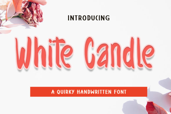 White Candle: A Handwritten Font for Elegant Web Design